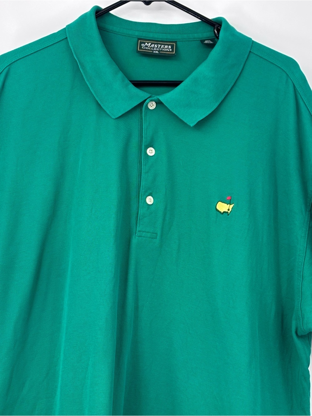 Masters Collection men’s XXL Green Short-Sleeve golf Polo Shirt Augusta